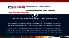 What Raimondi-cucine.it website looked like in 2018 (5 years ago)