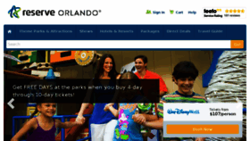 What Reserveorlando.com website looked like in 2018 (5 years ago)