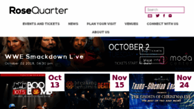 What Rosequarter.com website looked like in 2018 (5 years ago)
