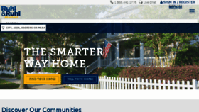 What Ruhlhomes.com website looked like in 2018 (5 years ago)