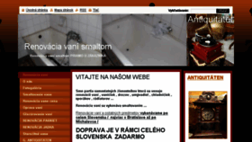 What Renovacia-vani.eu website looked like in 2018 (6 years ago)