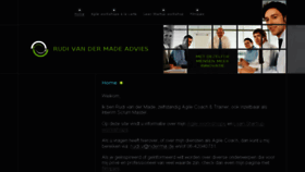 What Rudivandermade.nl website looked like in 2018 (5 years ago)
