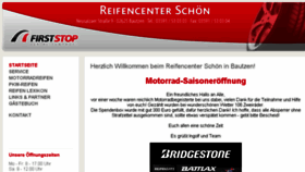 What Reifen-center-schoen.de website looked like in 2018 (5 years ago)