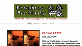 What Rittenhousepet.com website looked like in 2018 (5 years ago)
