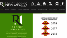 What R1newmexico.com website looked like in 2018 (5 years ago)
