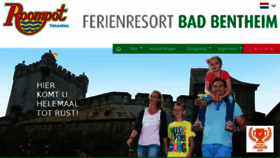 What Resorthotelbadbentheim.nl website looked like in 2018 (5 years ago)