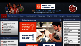 What Reflectivejournal.net website looked like in 2018 (5 years ago)