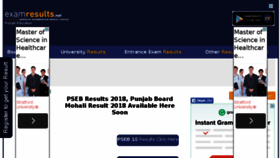 What Results.punjabeducation.net website looked like in 2018 (5 years ago)