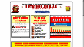 What Ruta1000.com website looked like in 2018 (5 years ago)