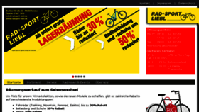 What Radsport-liebl.de website looked like in 2018 (5 years ago)