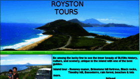 What Roystontoursstkitts.com website looked like in 2018 (5 years ago)