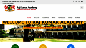 What Rajkumaracademy.com website looked like in 2018 (6 years ago)