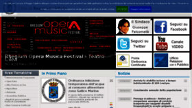 What Reggiocal.it website looked like in 2018 (8 years ago)