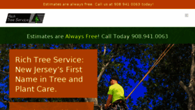 What Richtreeservice.com website looked like in 2018 (5 years ago)