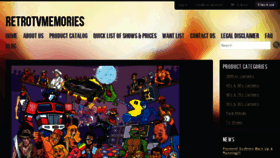 What Retrotvmemories.com website looked like in 2018 (5 years ago)