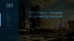 What Resglobal.org website looked like in 2018 (5 years ago)