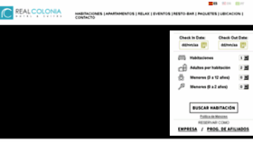 What Realcolonia.com website looked like in 2018 (7 years ago)