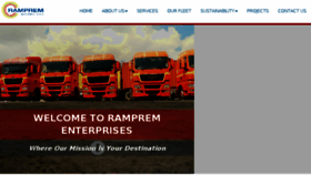 What Ramprem.com website looked like in 2018 (5 years ago)