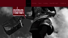 What Redmandesign.com website looked like in 2018 (5 years ago)