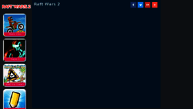 What Raftwars2.net website looked like in 2018 (5 years ago)