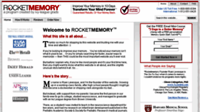 What Rocketmemory.com website looked like in 2018 (5 years ago)
