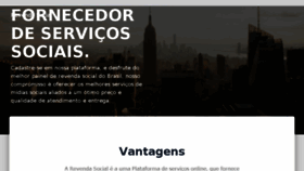 What Revendasocial.com.br website looked like in 2018 (5 years ago)