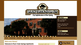 What Rockcreeksprings.com website looked like in 2018 (5 years ago)