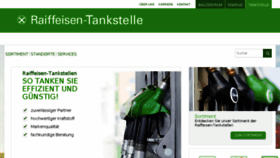 What Raiffeisentankstelle.de website looked like in 2018 (5 years ago)