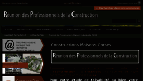 What Rpconstructions.fr website looked like in 2018 (6 years ago)