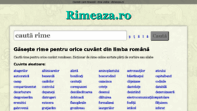What Rimeaza.ro website looked like in 2018 (5 years ago)