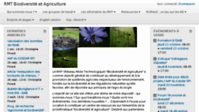 What Rmt-biodiversite-agriculture.fr website looked like in 2018 (5 years ago)