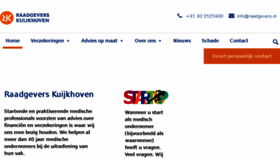 What Raadgevers.nl website looked like in 2018 (5 years ago)