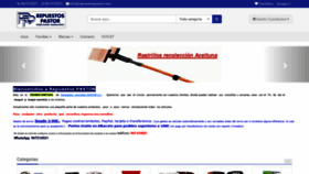 What Repuestospastor.com website looked like in 2018 (5 years ago)
