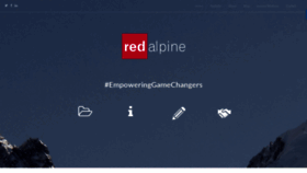 What Redalpine.com website looked like in 2018 (5 years ago)