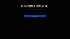 What Renaissancefitnessinc.com website looked like in 2018 (5 years ago)
