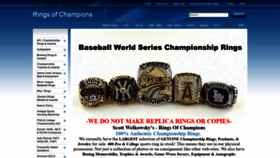 What Ringsofchampions.com website looked like in 2018 (5 years ago)