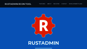 What Rustadmin.com website looked like in 2018 (5 years ago)
