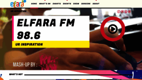 What Radioelfara.com website looked like in 2018 (5 years ago)