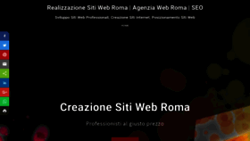What Romaweblab.it website looked like in 2018 (5 years ago)