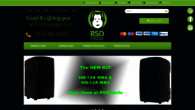 What Rsdmusic.com website looked like in 2018 (5 years ago)