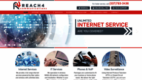 What Reach4com.com website looked like in 2018 (5 years ago)