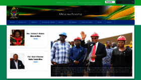 What Ruvuma.go.tz website looked like in 2018 (5 years ago)