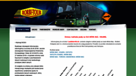What Rorbi.pl website looked like in 2018 (5 years ago)