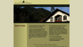What Ralstonwhiteretreat.org website looked like in 2018 (5 years ago)