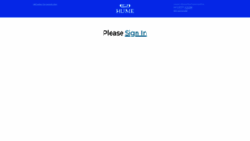 What Register.hume.org website looked like in 2018 (5 years ago)