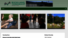 What Richlandtwp.net website looked like in 2018 (5 years ago)