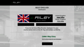 What Rileysnooker.co.uk website looked like in 2018 (5 years ago)