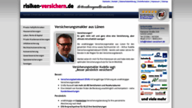 What Risiken-versichern.de website looked like in 2018 (5 years ago)