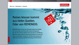 What Remondis-aqua.de website looked like in 2018 (5 years ago)