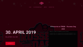 What Russensdag.no website looked like in 2018 (5 years ago)